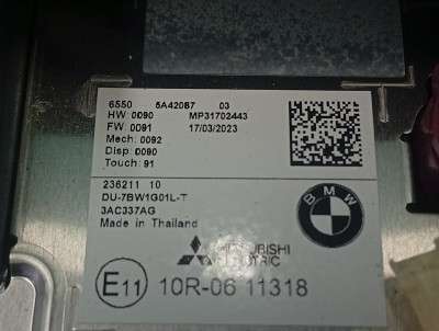 Б/у Монітор (дисплей комп`ютера центральний) BMW X4 G02